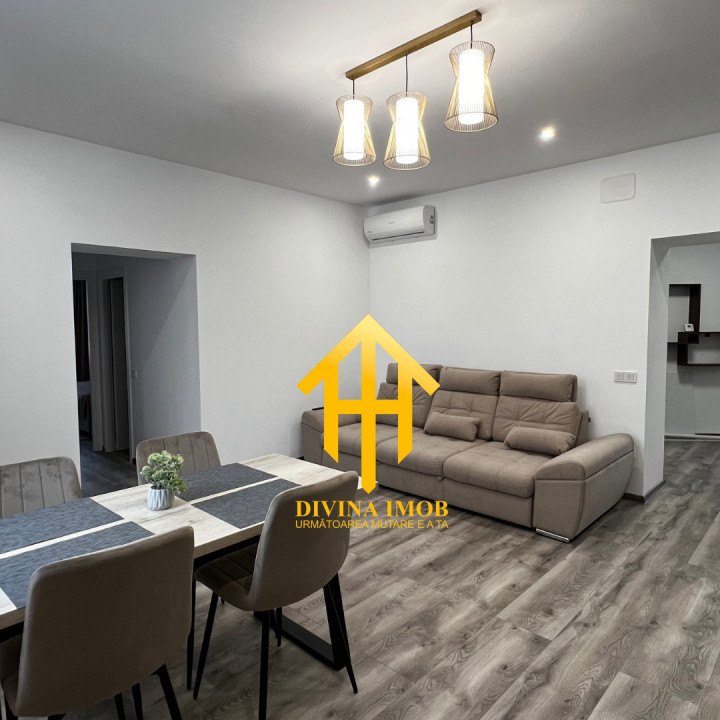 Apartament la casă, curte comună, 57 mp, Piața Cluj