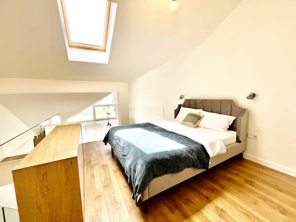 Apartament Tip Penthouse pe 2 niveluri, Mobilat/Utilat