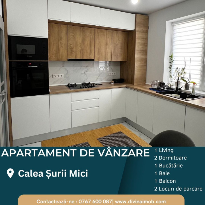 Apartament 3 camere, Calea Șurii Mici, 76 mp utili